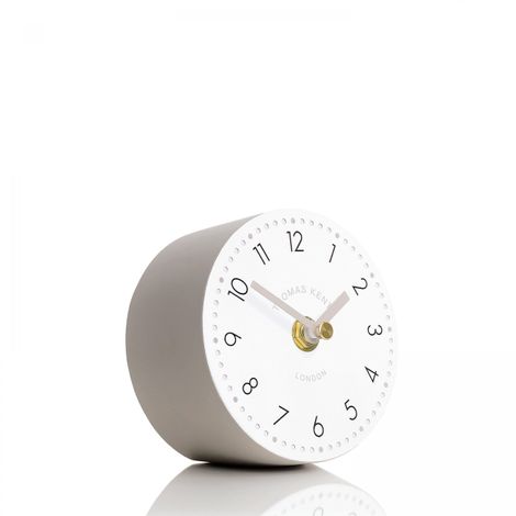 Tumbler Salt 10cm Mantel Clock (AMC04009)